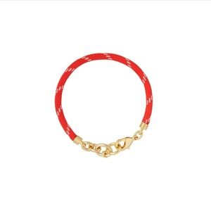 ROXANNE ASSOULIN The Happy Cord Charm Bracelet without heart charm firm price